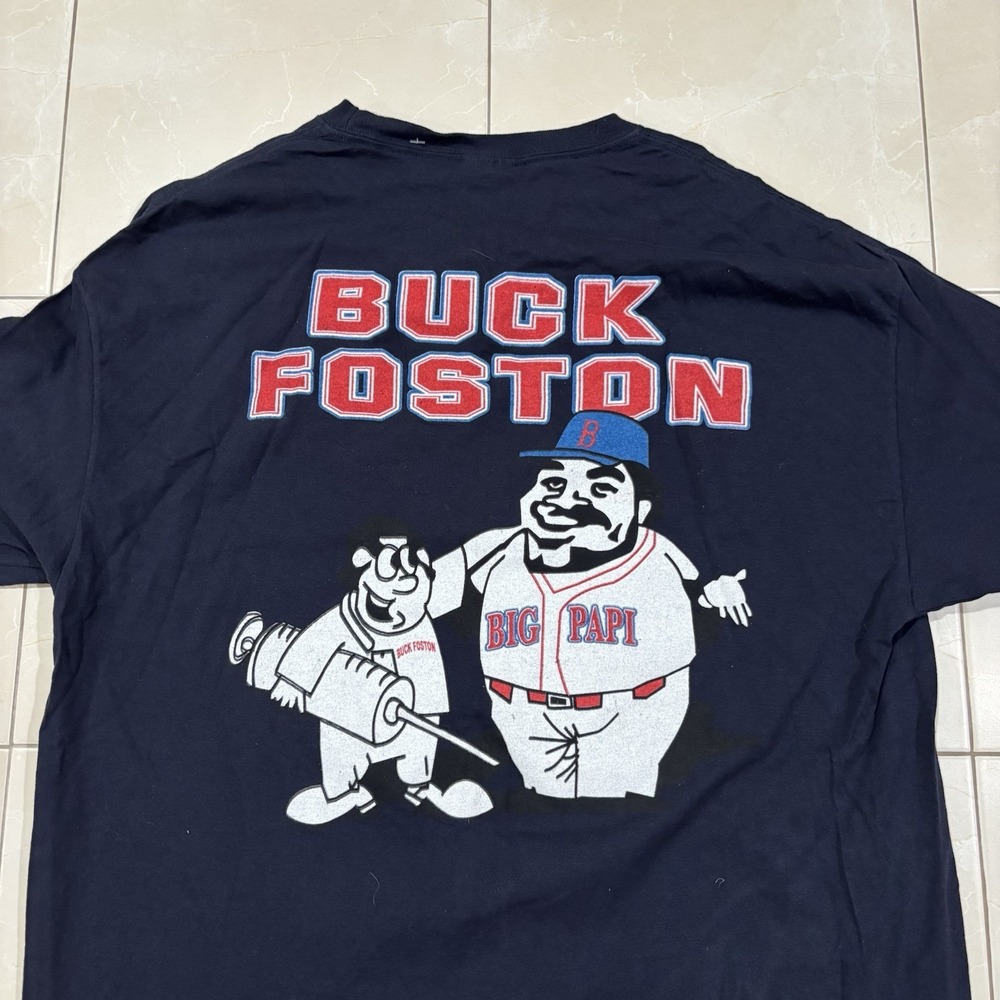 Vintage New York Yankees T Shirt Boston Red Sox Big Papi Funny Men's Xl Y2K MLB